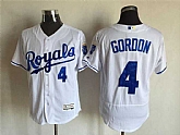 Kansas City Royals #4 Alex Gordon White 2016 Flexbase Collection Stitched Jersey,baseball caps,new era cap wholesale,wholesale hats